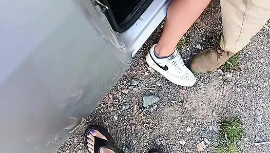 Two Married Friends Enjoy Their Hot Vacation