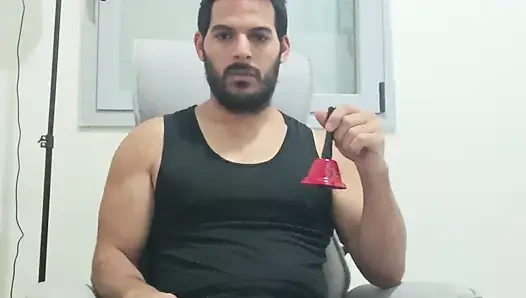 Ring ring slut open your fucking mouth and do your job