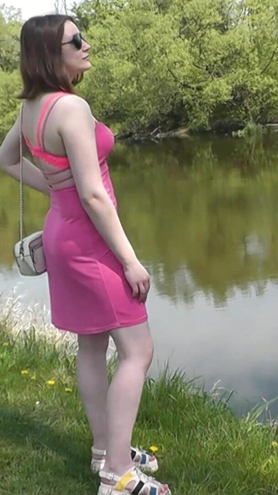 Great spring mood from the beautiful sweet and sexy teenager girl Assol. Music video Public In public Publicly… | Clip 2