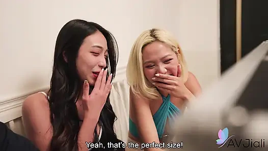 Beautiful Chinese woman Jinbaona enjoyed wild sex with her boyfriend.