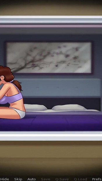 Momen wajib dibagikan dari summertime saga - (adegan miss johnson) - ibu tiri sahabat"