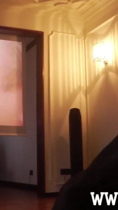 Stunning moment from "She caught me watching a porn movie and gave me a blowjob"