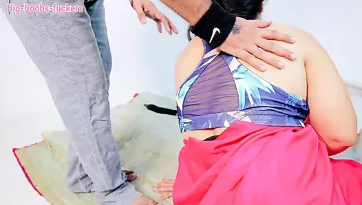 A desi brother-in-law and sister-in-law had sex for the first time, accompanied by dirty talk.
