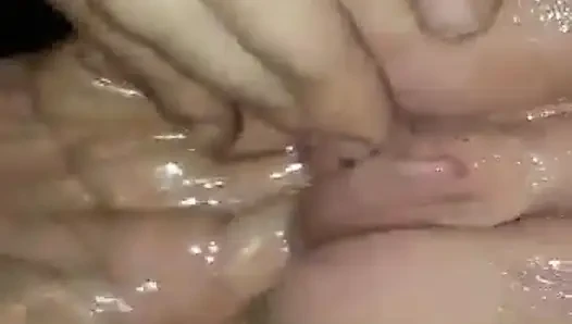 Amcığıyla eğlenceli zaman