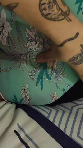 Unforgettable moment from "What a fucking sexy panty my girlfriend uses in the night, that ass is nice!"