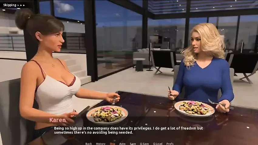 访问 v0.11 第25部分 由loveskysan69 Karen e Nikki制作的游戏性结局