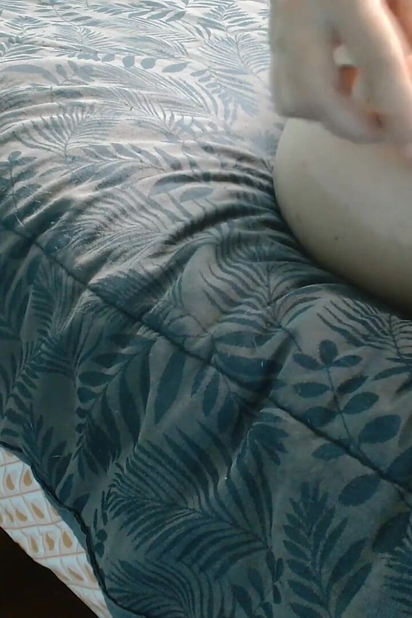 Curvy Girlfriend Fucking Asshole with Toys