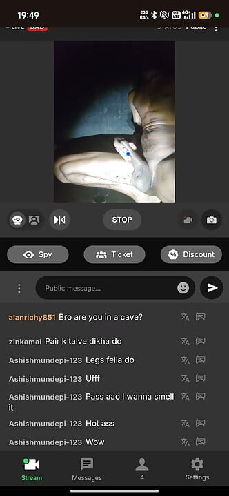 Stripchat'te canlı yayın