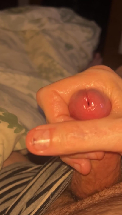A sneaky second cum shot after sex