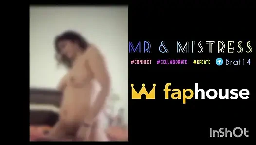 Горячая индийская милфа скачет на хуе своего лучшего друга до кримпая