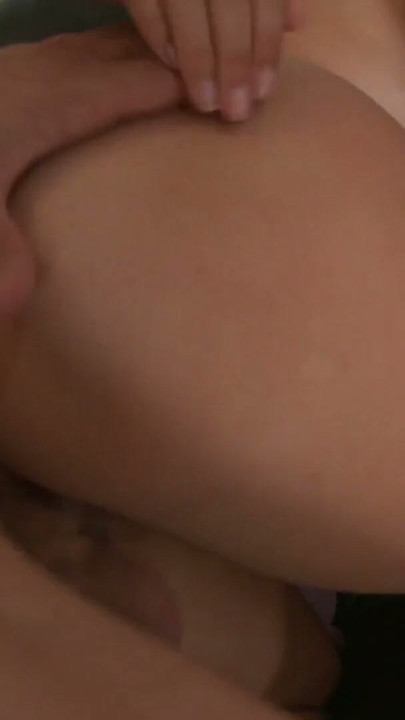Bubbly brunette gets hard doggystyle fuck after sybian masturbation | Clip 3