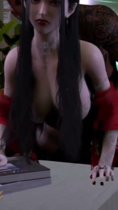 De rock en het Chinese meisje - Hentai 3D uncensored v364 | Clip 2