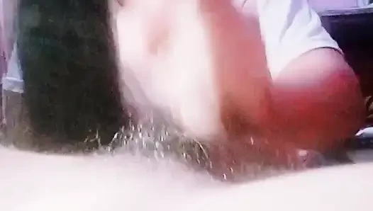 Üvey kız kardeşim spor salonundan sonra odamda kalıyor ve yarağıma masaj yapıyor - ayesha sy