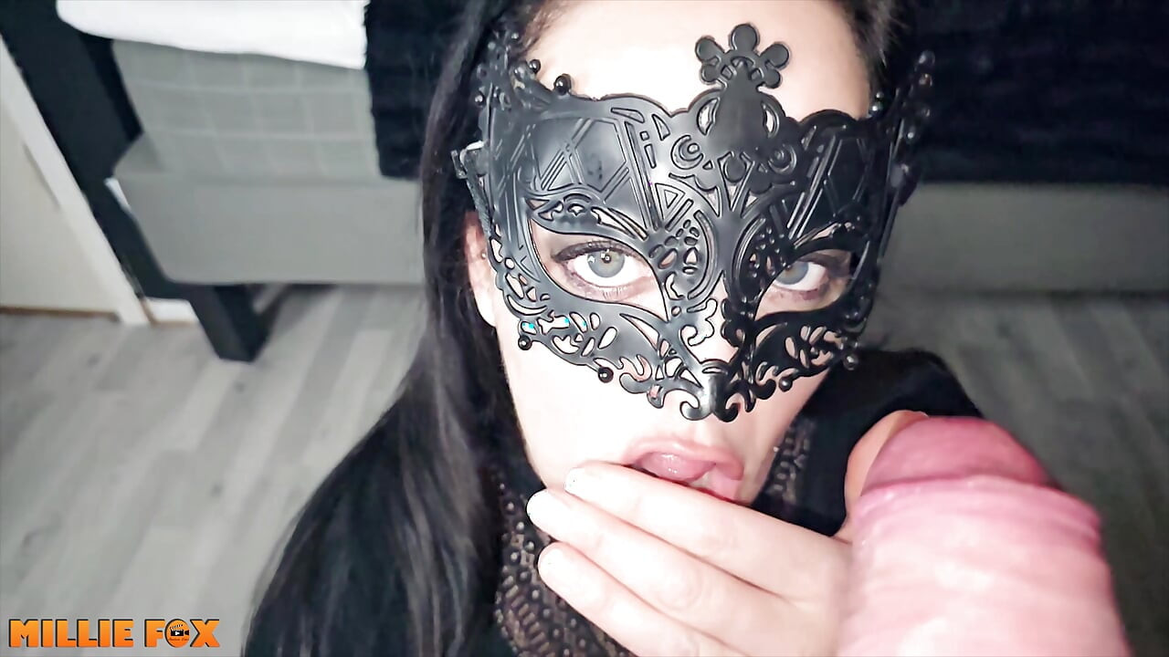 Super Hot Edging Led To A MILF Having To Swallow A Gigantic Load Of Cum - Millie Fox