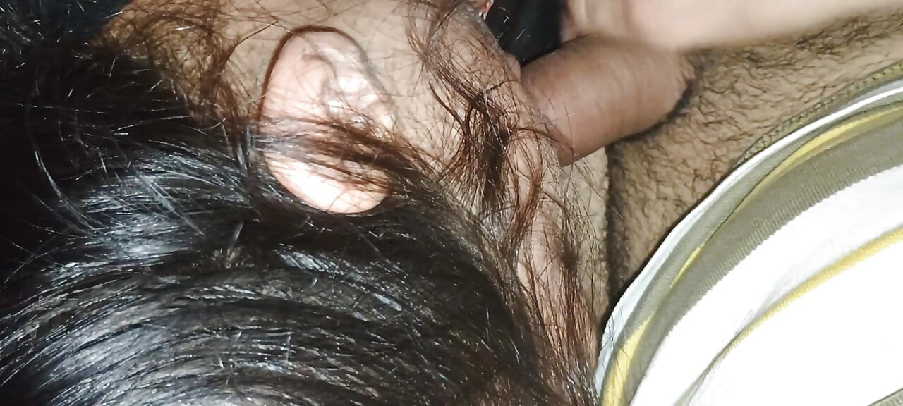 Step dad puts my mouth in his dick and fills my mouth with cum