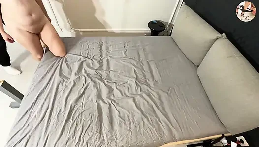 Молодую жену связали и играли со множеством оргазмов и сквиртов