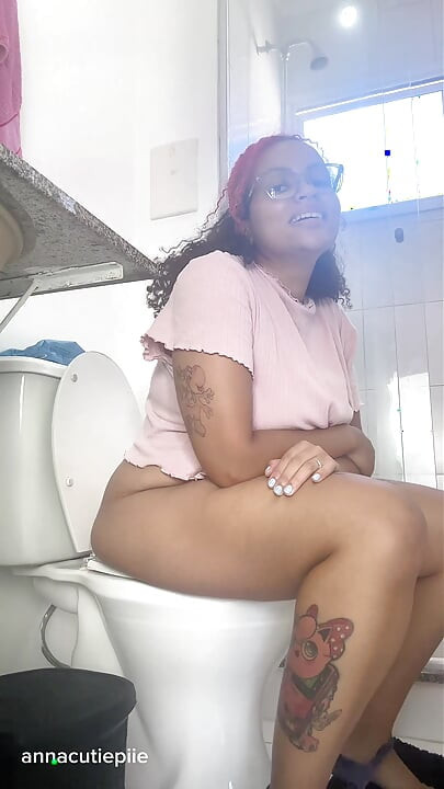 Fart Explosion After Eating Milk Intolerant Chubby Girl Bloated and Stuffed