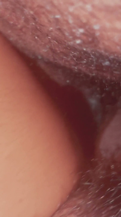 Horny erotic morning fuck with my girl. Big natural tits and juicy hairy pussy | Clip 3