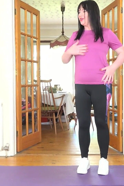AuntJudysXXX - Busty Mature MILF Kjirsten Gets a Workout From Her Personal Trainer