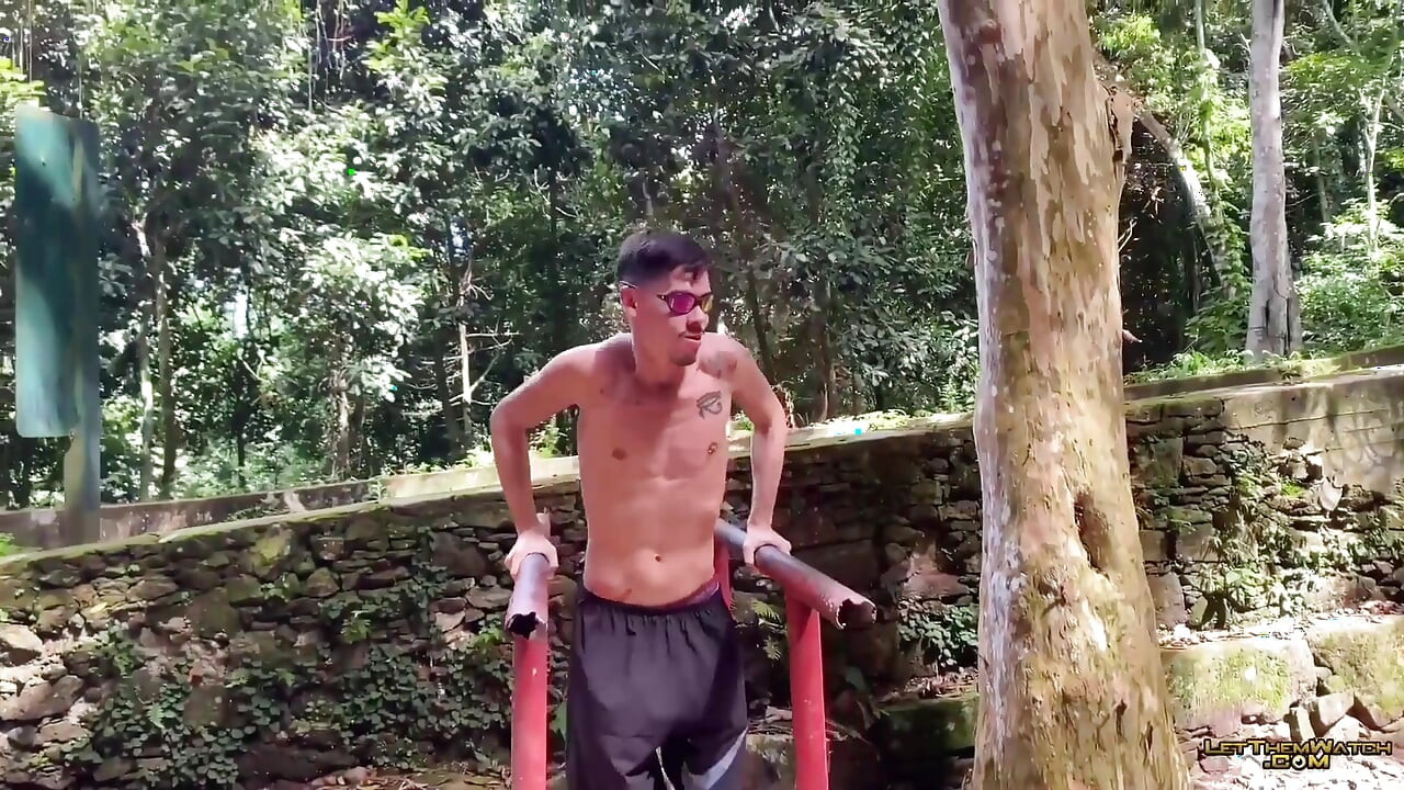 Public Hiking Waterfall Fucking Caught Hardcore Anal Big Cumshot Uncut Gay Sex