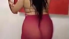 arab girl big ass dancing