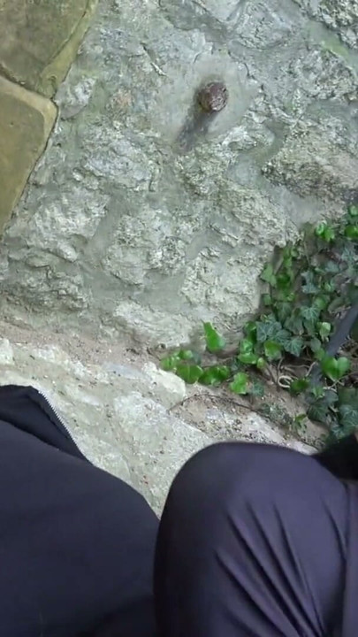 HOT BLONDE GETS FUCKED PUBLIC ON A CASTLE IN GERMANY | Clip 1