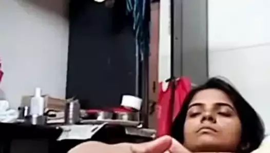Fingering Indian Girl on Video Call