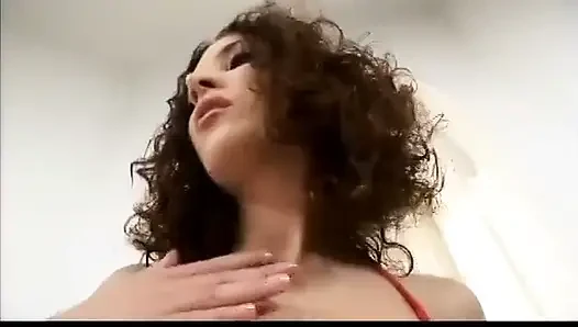 Hot girl gets her pussy rubbed while getting her asshole fucked