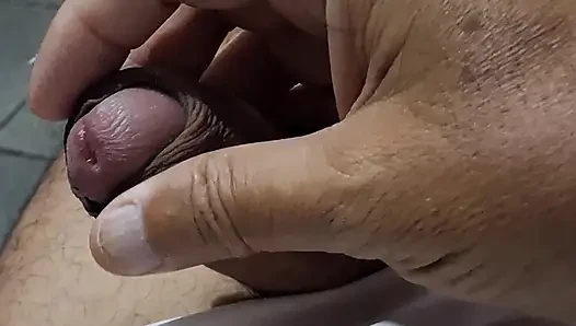 Ladysilva my soft dick very small getting real hard and big