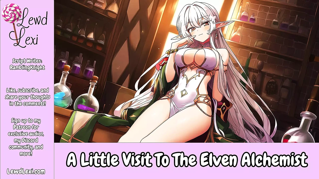 A Little Visit To The Elven Alchemist - Erotic Audio For Men