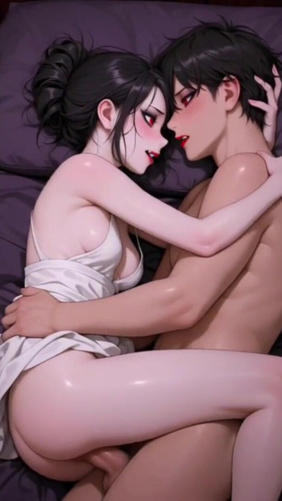 Hentai anime - I'm very horny and I sit on my boyfriend's cock to get his milk out | Clip 1
