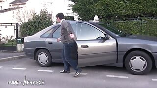 Greedy young brunette loves to suck and swallow after a good sodomy