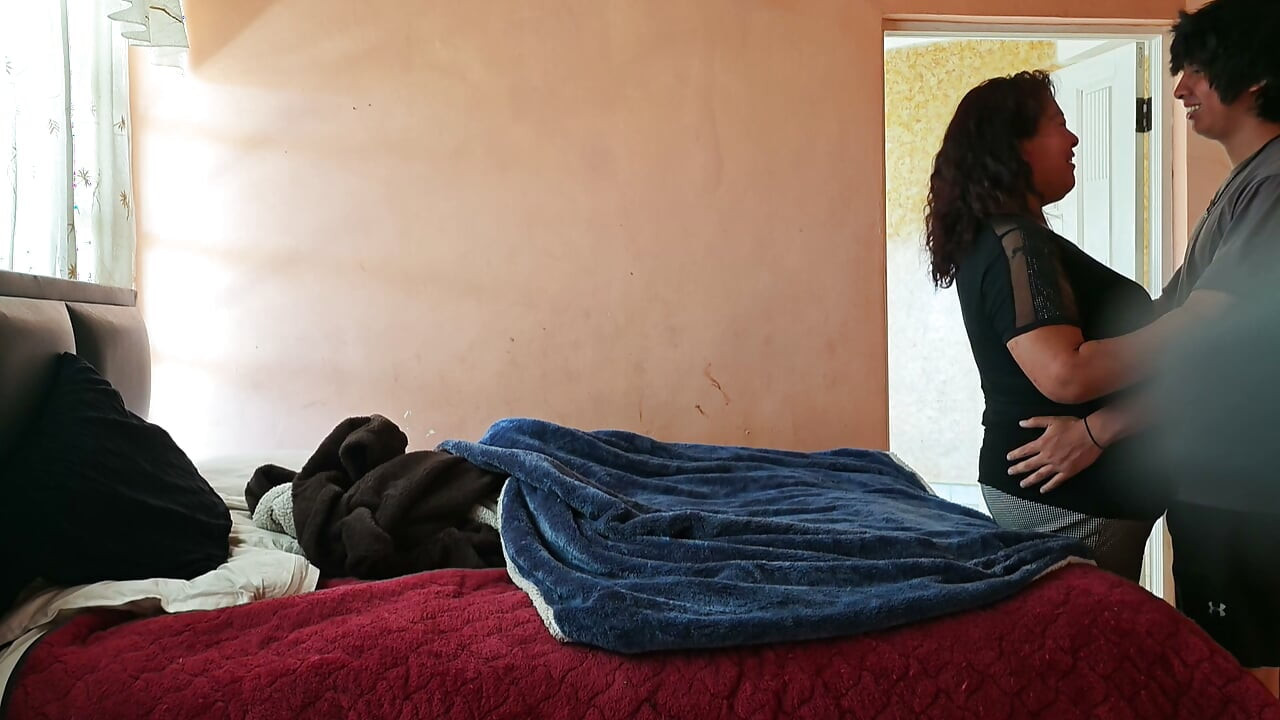 I Don't Have Much Time, Fuck Me Fast and Hard! I'm with My Friend's Stepmom