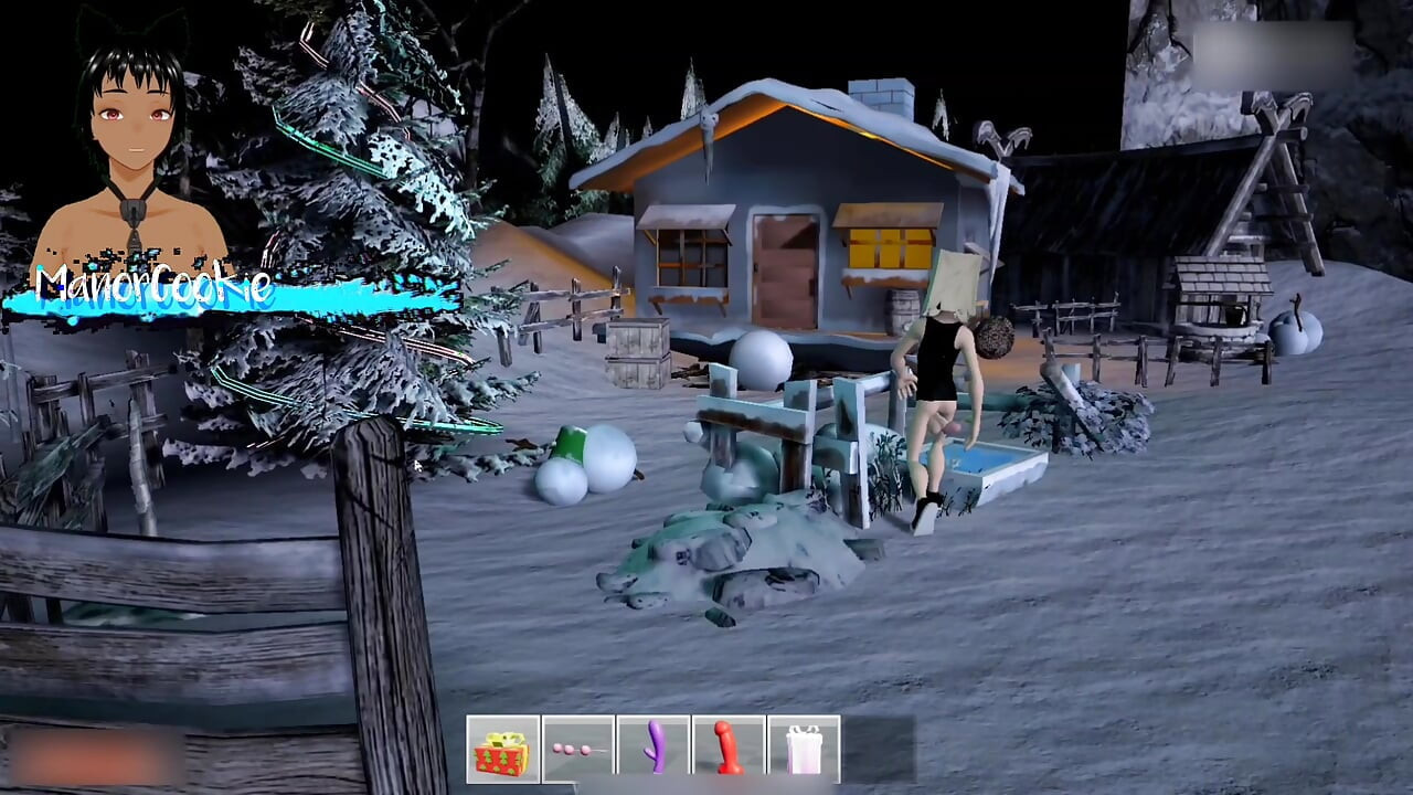 Fuckerman: Jingle Balls 3d - Going to have sex in 3d with a hot woman