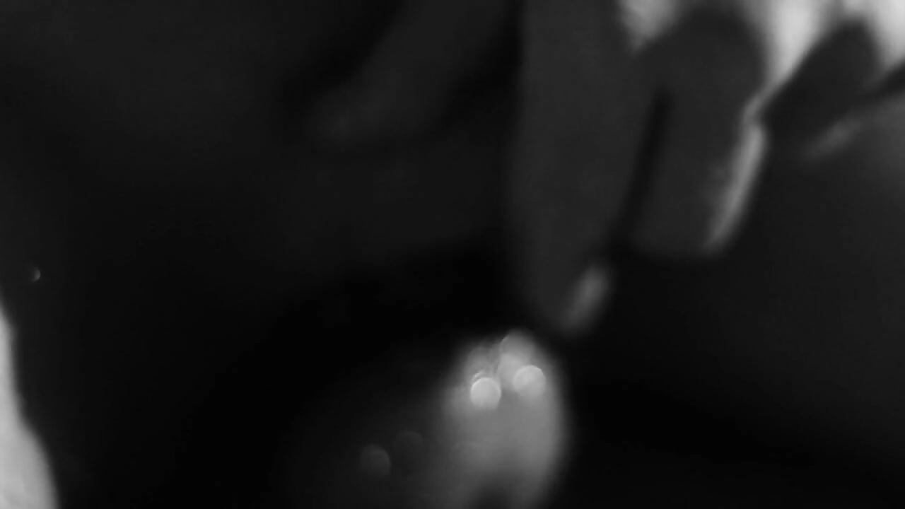 Close Up Artistic Touching in Black and White