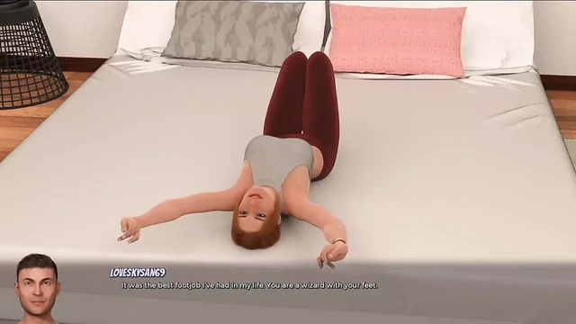 Cure My Addiction v0.11.1 Part 6 Footjob Then Spanking so Horny by Loveskysan69