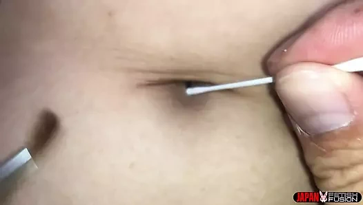 Hana Kano - игра кнопки живота: часть 1 - начало неотразимых ощущений