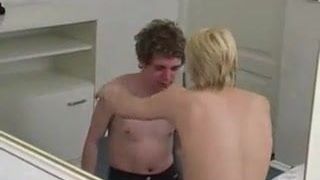 two young gay twinks fucking bareback