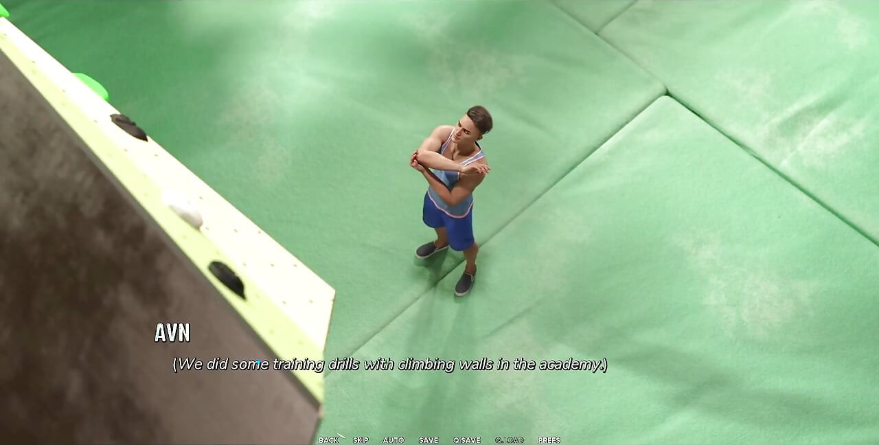 Taboo University - Bouldering with Cute Red Head and Blind College Girl