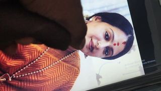 Ancora giovane attrice tamil cagna seetha e omaggio per la sua fa