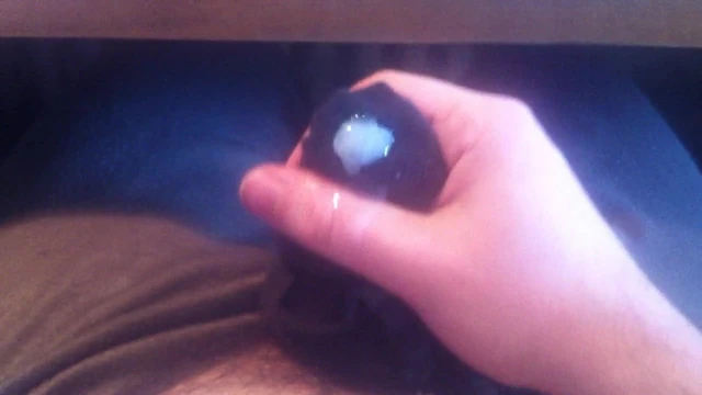Cum through sock