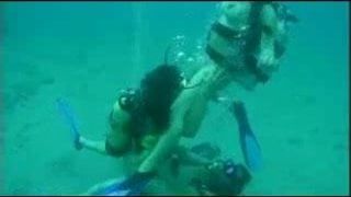 Diep duiken trio