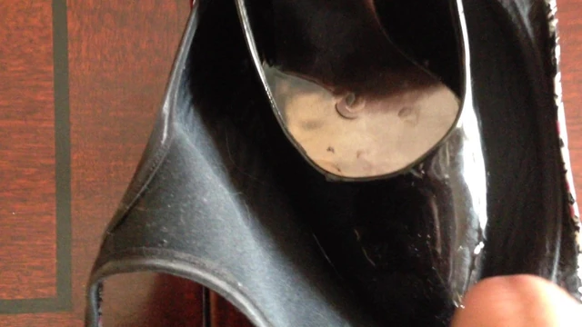 Patent pumps and bra piss