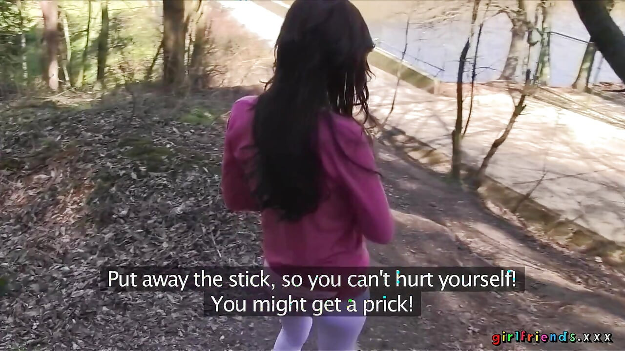 Girlfriends XXX - a Hike Leads to Park Lesbian Sex Pussy Fingering and Pussy Licking