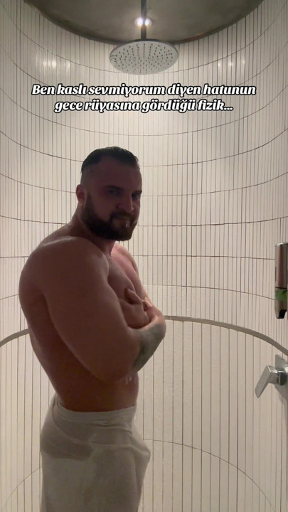 I had a shower