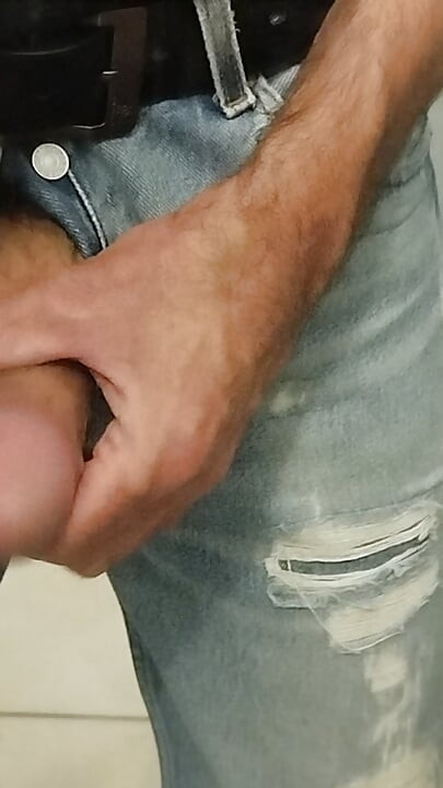 Denim jeans fetich masturbation
