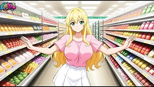 Supermarket Girl Falls in Love with Her Boss Anime Romance