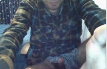 Straight guys feet on webcam #110