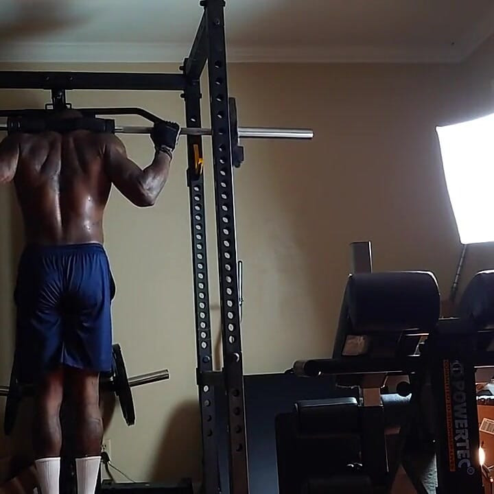 Leg Day Workout from yesterday Jeremiah McPherson aka Hallelujah Johnson