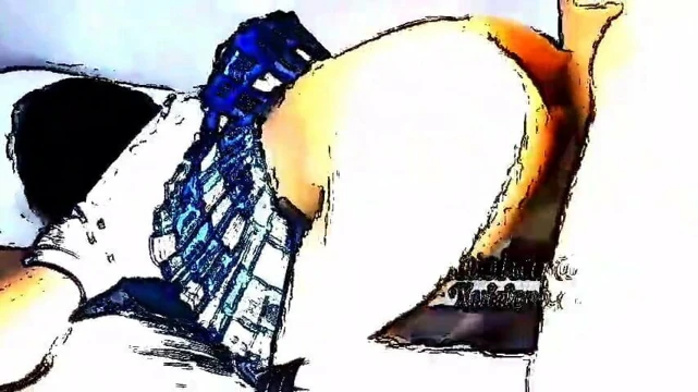 fucking in skirt. (comic)